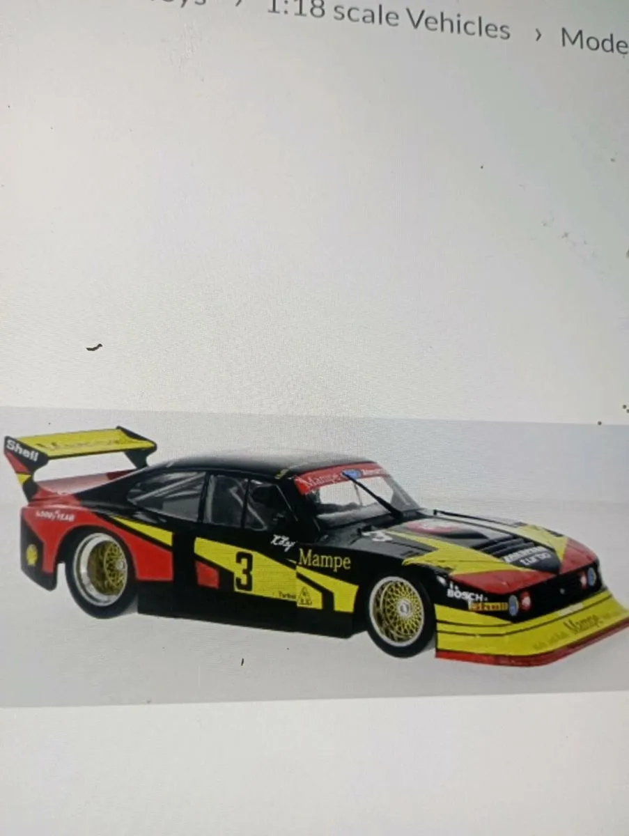 FORD CARPI RACING CAR MODEL CAR GROUP DIE-CAST - Image 2