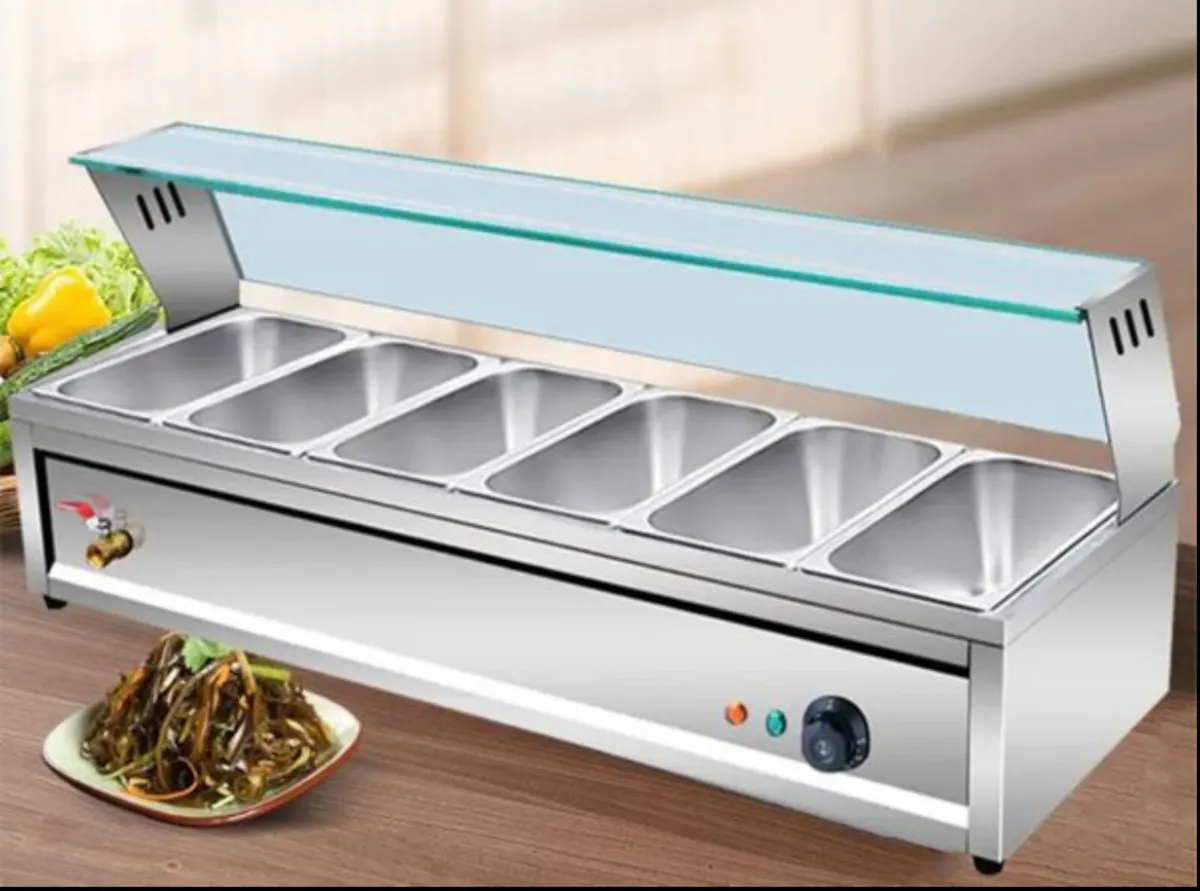 Electric food warmer countertop buffet 220v NEW - Image 1