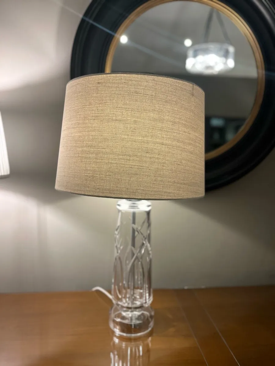Table Lamp & Shade - Image 1