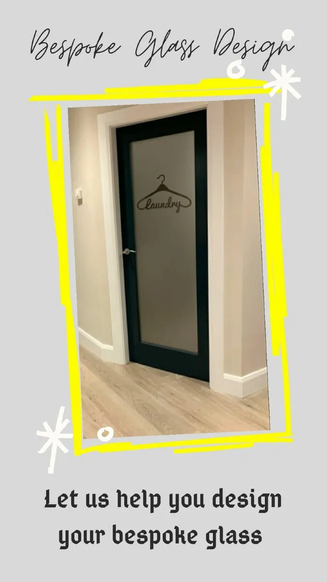 Bespoke designer Glass Doors and Options - Image 3
