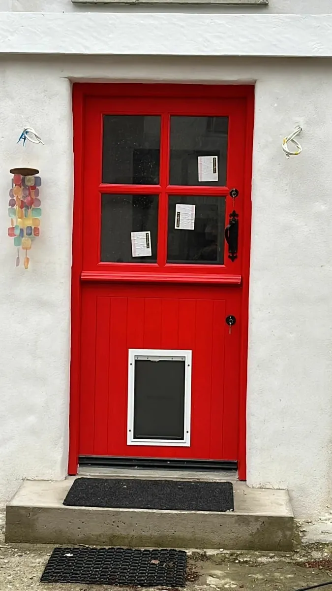 Irish Made Solid Hardwood Cottage Half Doors - Image 3