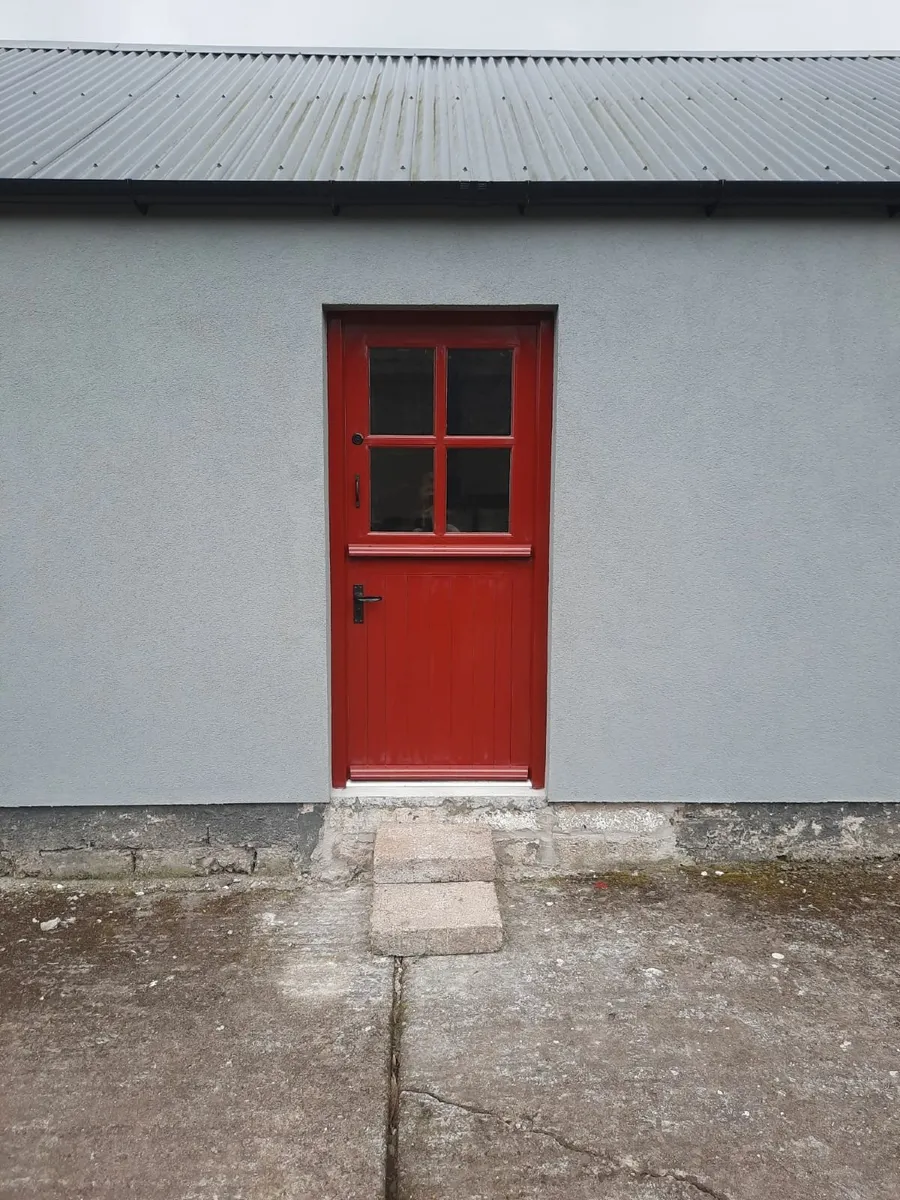 Irish Made Solid Hardwood Cottage Half Doors - Image 4