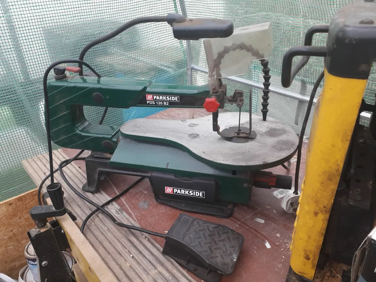 parkside scroll / fret saw + foot control pedal - Image 2