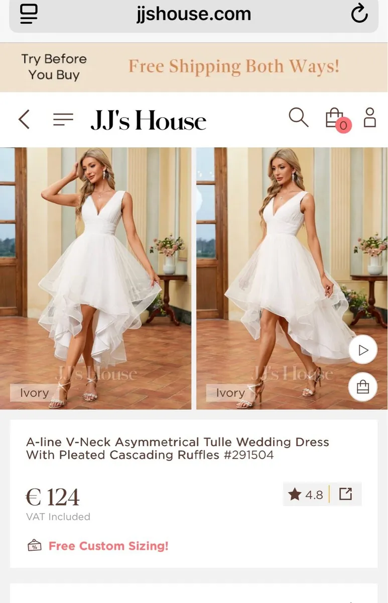 Womens dress size 8 - Image 1