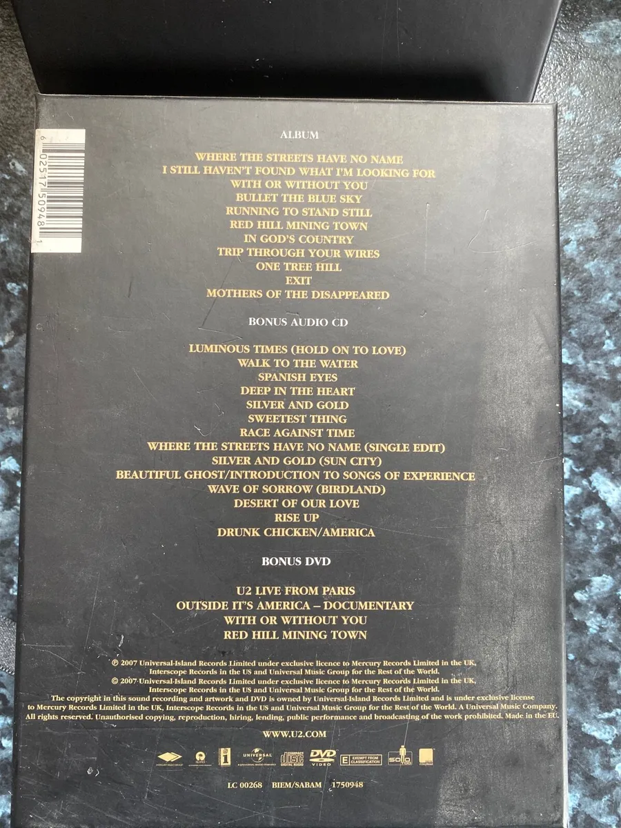 Rare U2 Box Set - The Joshua Tree - Image 4