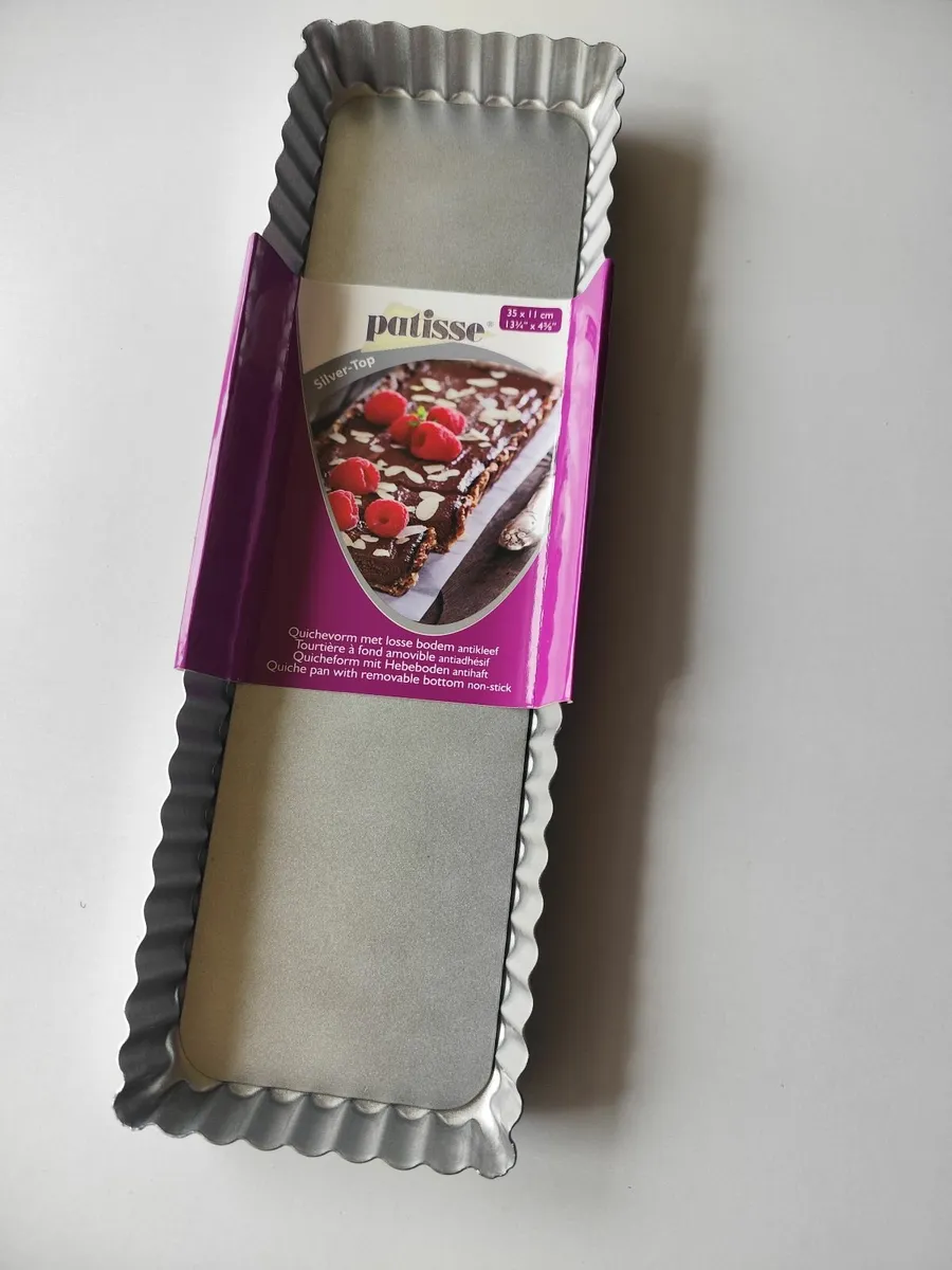 Patisse Silver-Top Quiche/Tart Pan - Image 1