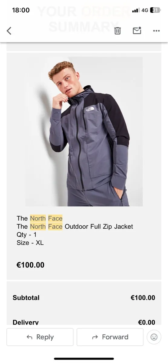 North Face Jacket - Image 3