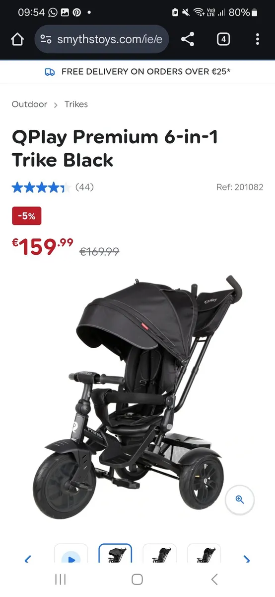 6 in 1 trike and rain cover - Image 3