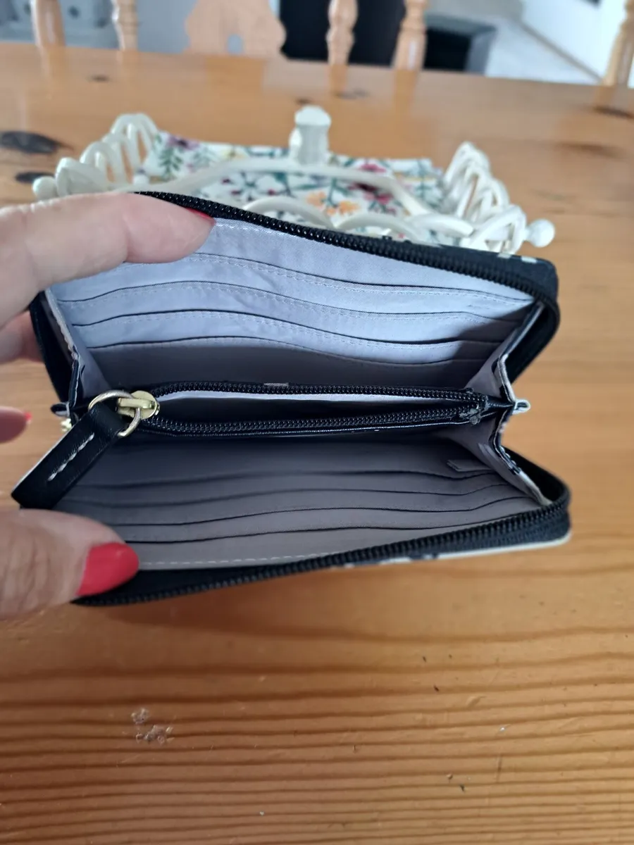 Black / white  RADLEY ladies wallet - Image 2