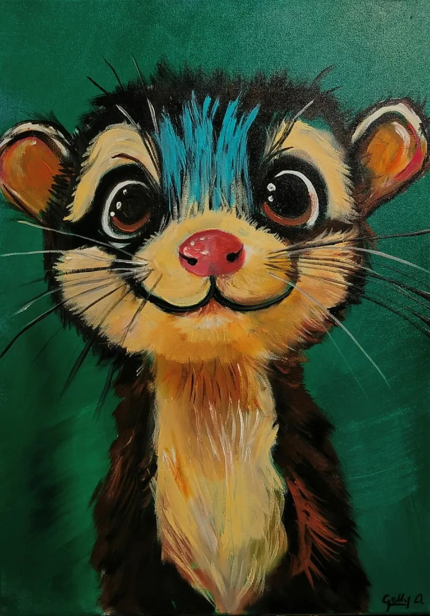 Adam Golly - Blue weasel