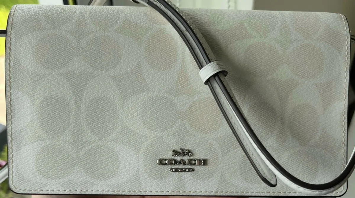 Coach Anna Fold-over Clutch Crossbody - Image 2