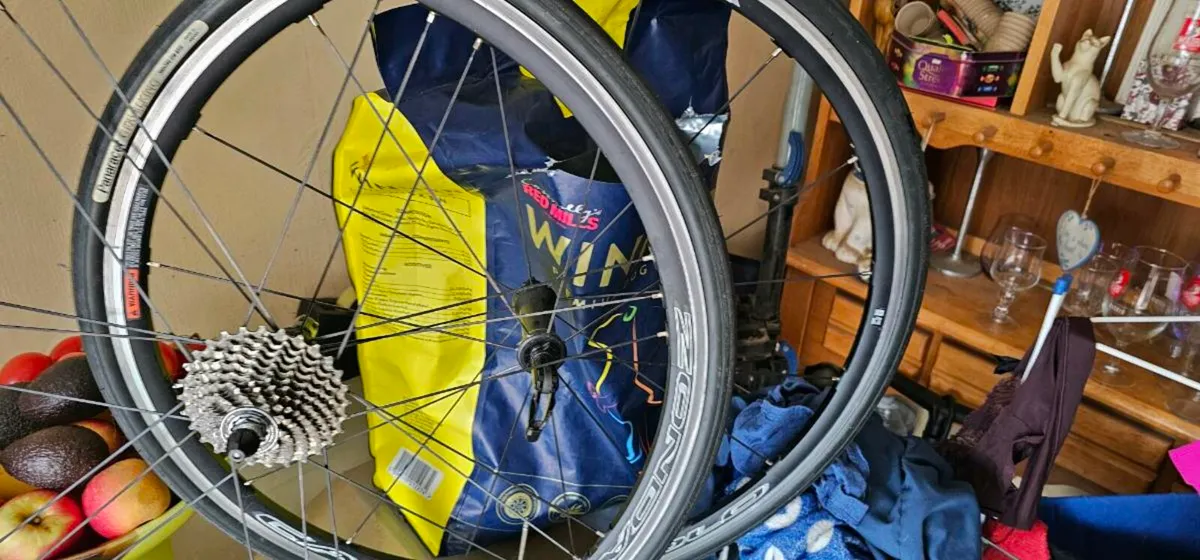 Campagnolo zonda c17. As new..now wear. - Image 1