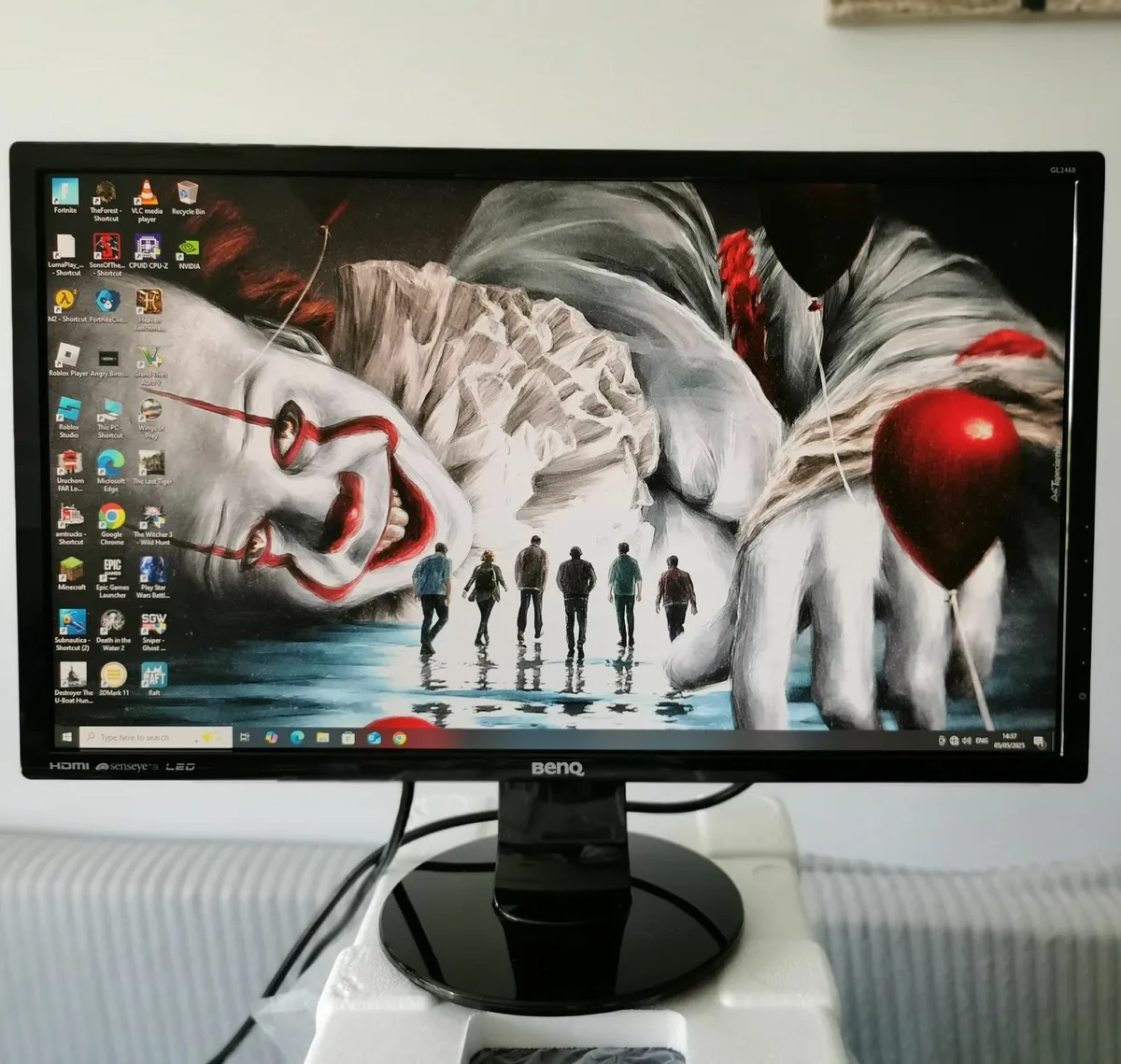 MONITOR  BENQ GL2460HF 24" Widescreen LED Glossy - Image 1