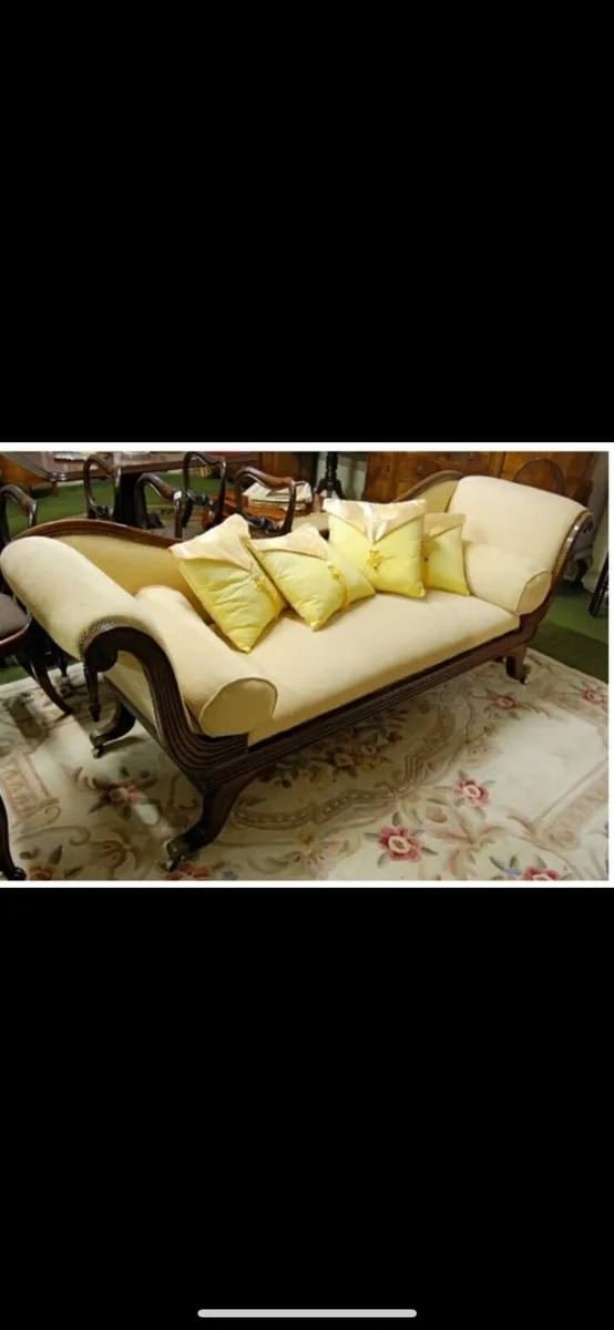 Georgian double-ended settee