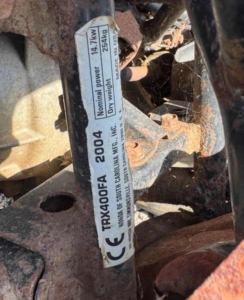 Honda 250 petrol quad - Image 3