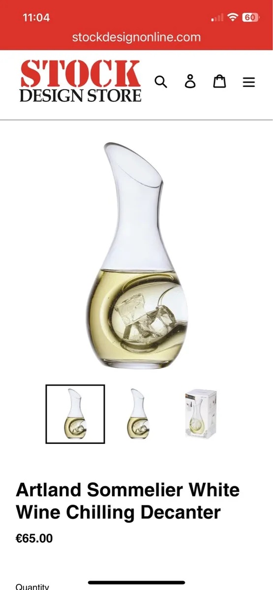 Wine Chilling Decanter - Image 1