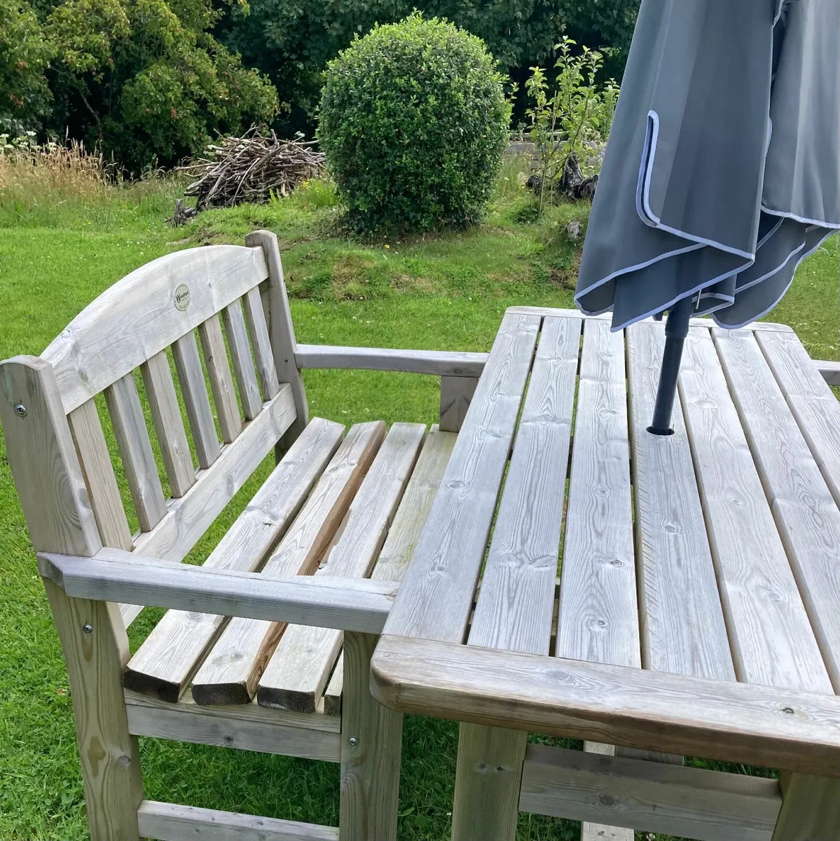 Woodford Ashford Patio Table Benches 2/3 Seater - Image 3