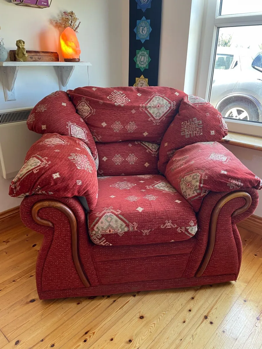 FREE 3 seater couch & large armchair - Image 2