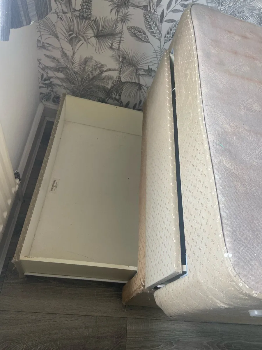 Double divan bed FREE - Image 1
