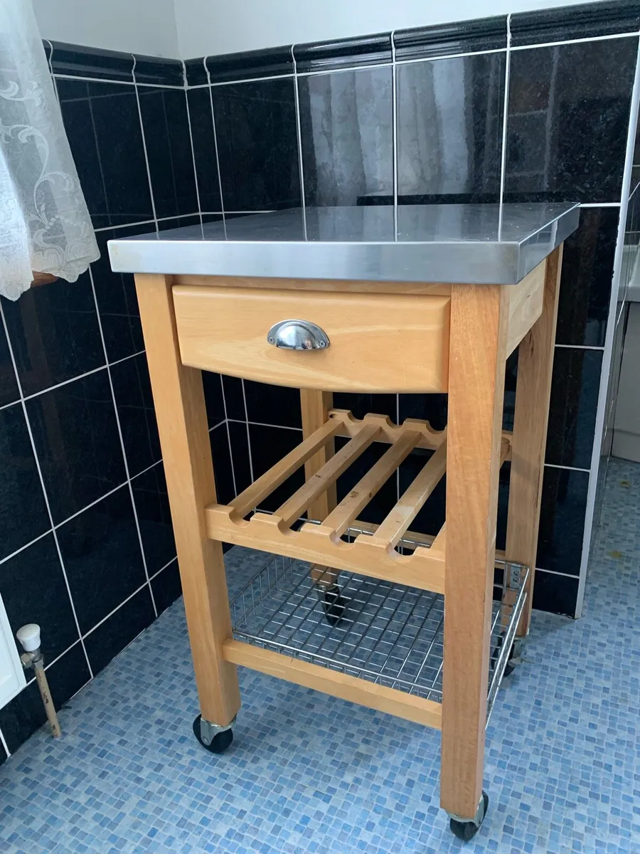 Butcher’s block stand / Kitchen island - Image 2