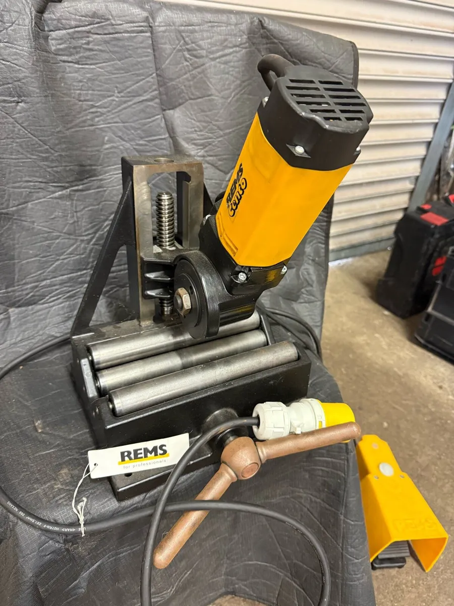 REMS pipe cutting machine - Image 3