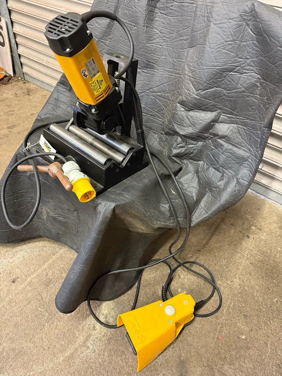 REMS pipe cutting machine - Image 4