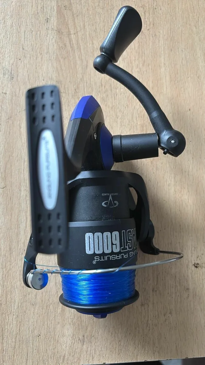 Fishing rod + reel + line - Image 1