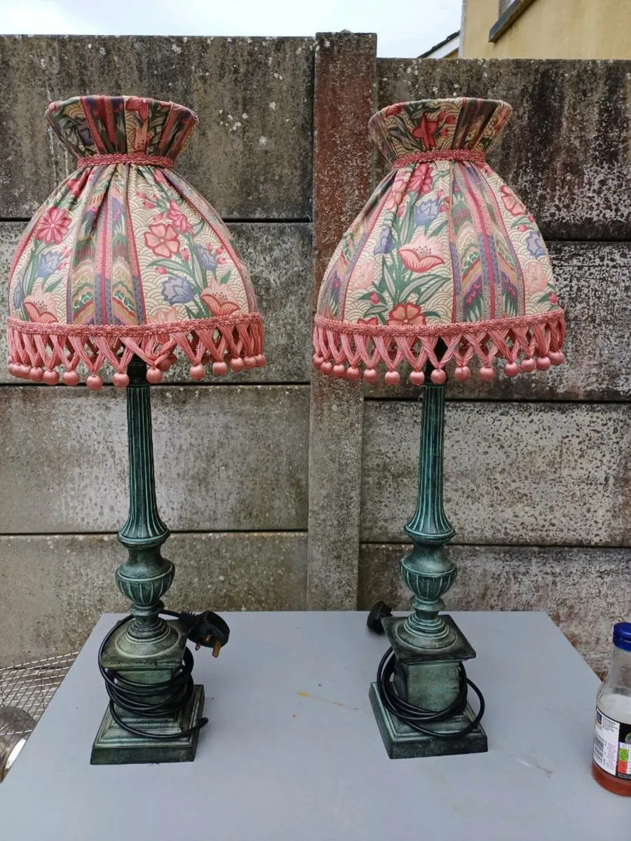 Vintage Table Lamps - Image 1