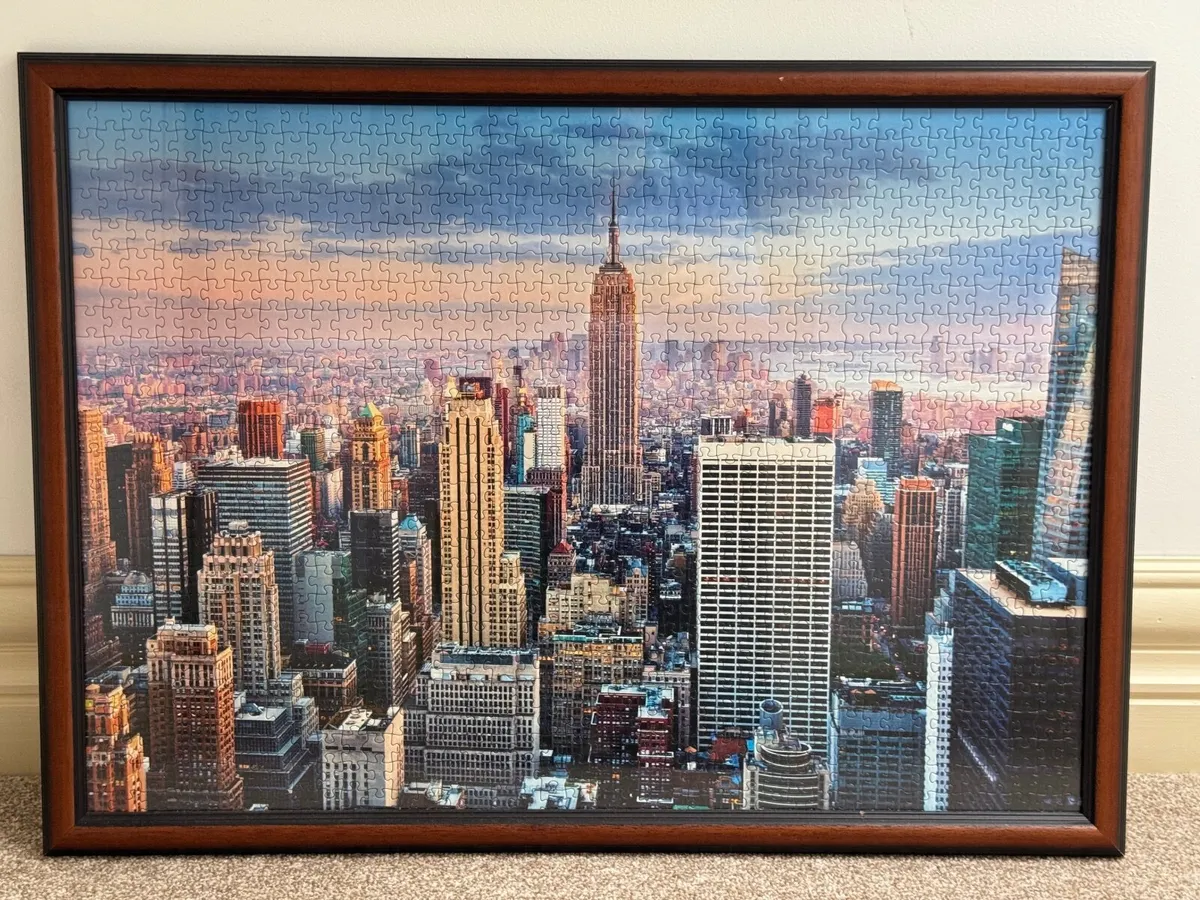 Professionally Framed Jigsaw.
