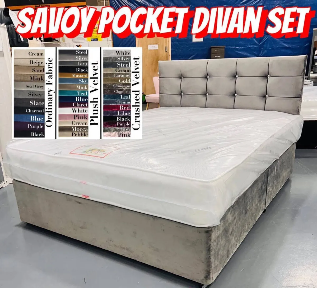Luxury Hilton Divan Bed Set Offer
Brand new beds w - Image 1