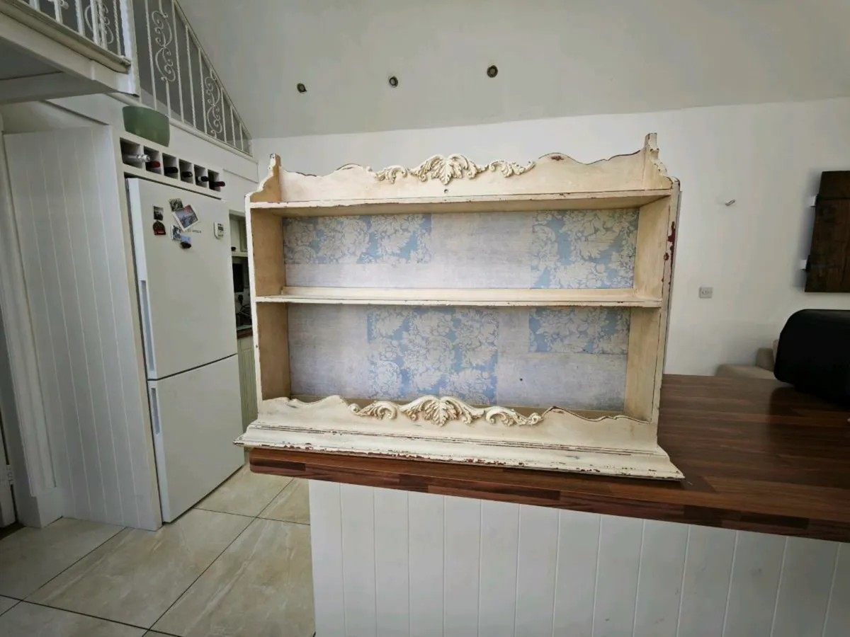 Bespoke shabby chic shelving unit - Image 2