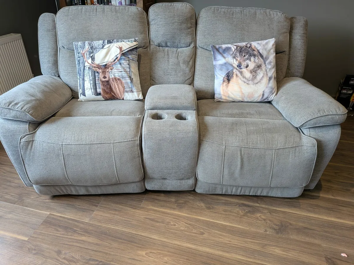 Twin set Recliner Couches - Image 4