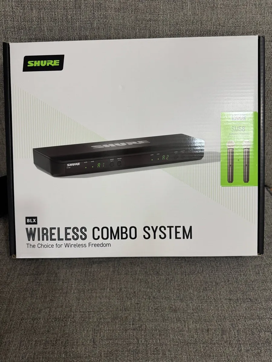 Shure BLX288/SM58 Combo M17 - Image 1