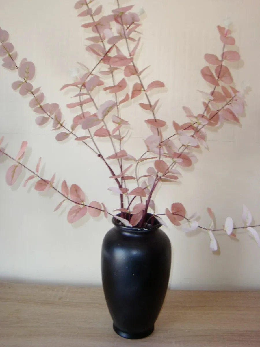 Artificial 8 eucalyptus stems - NEW New with tags - Image 3