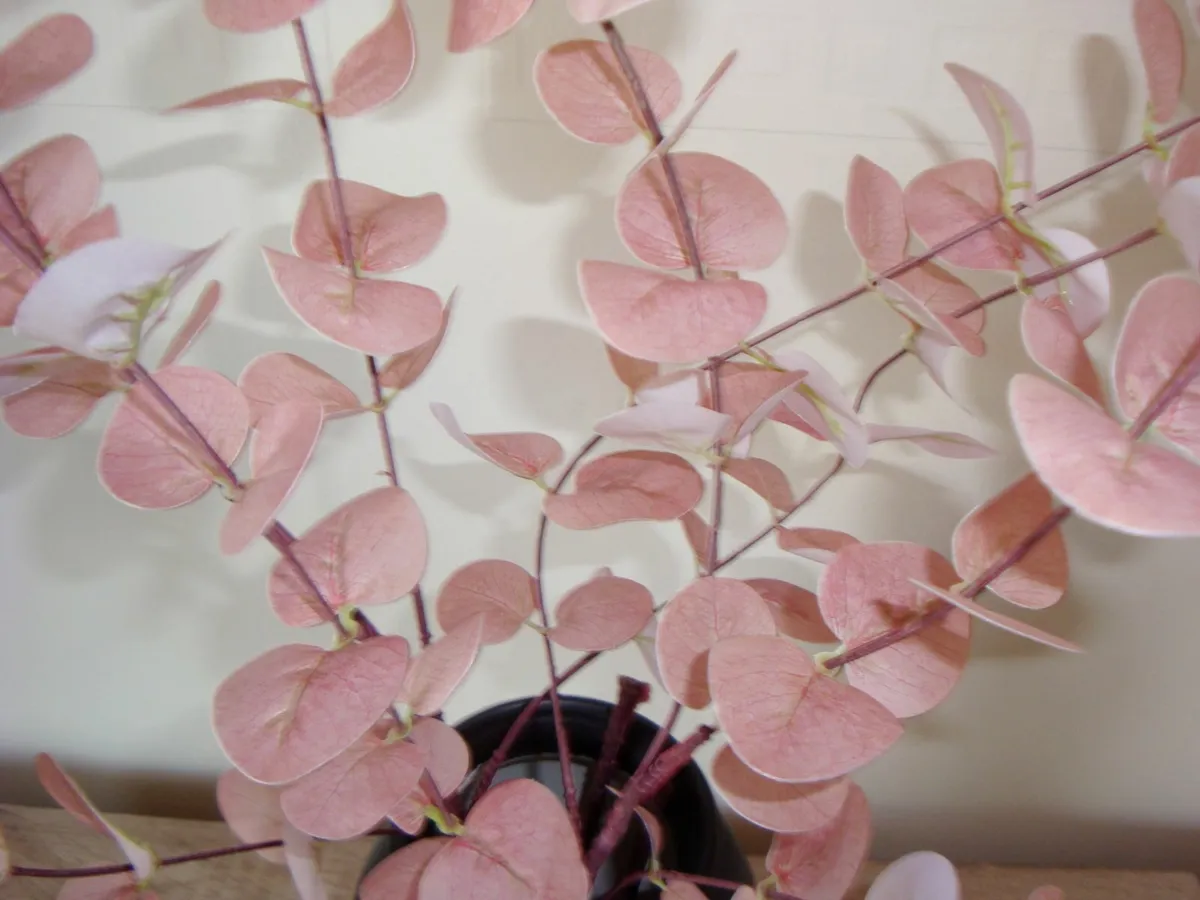 Artificial 8 eucalyptus stems - NEW New with tags - Image 4