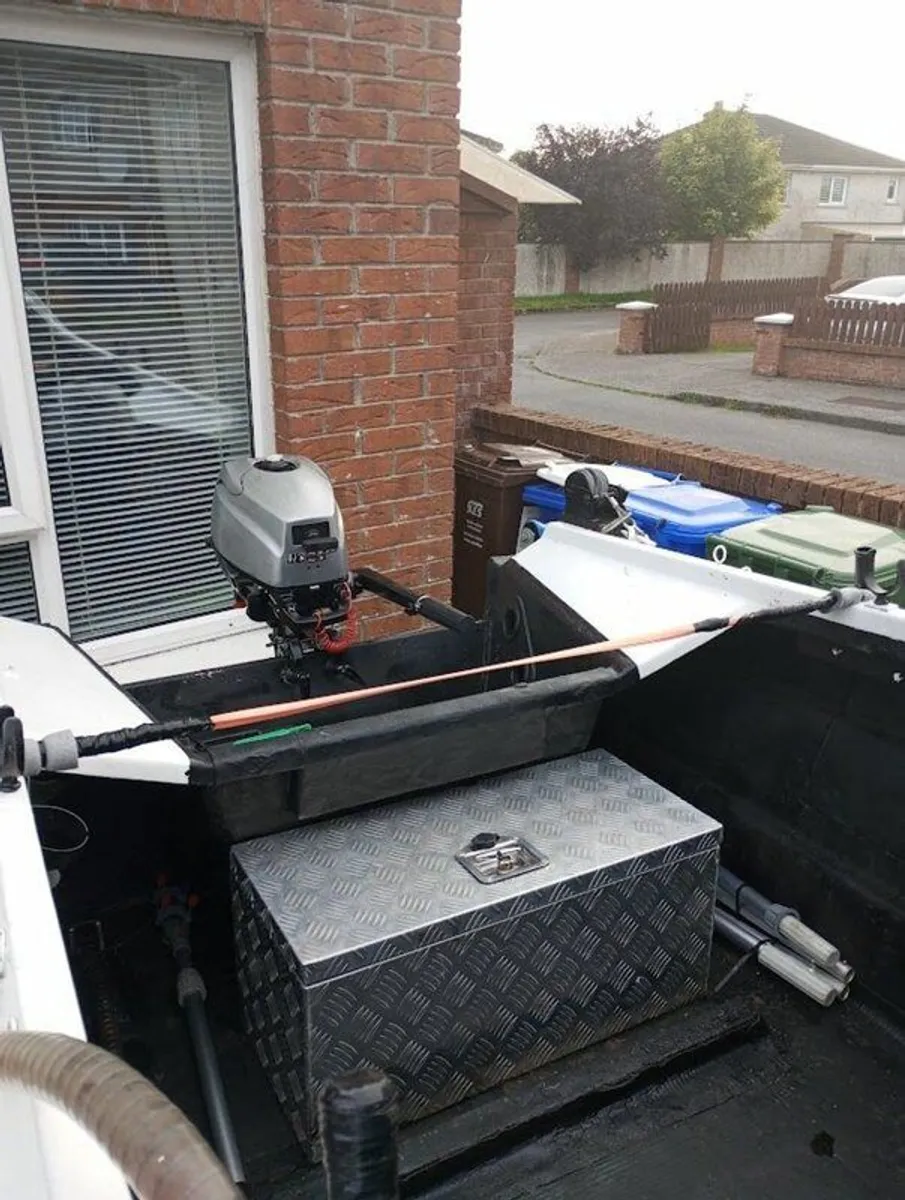 PRICE DROP-15 Ft Boat With Cab, Trailer And Engine - Image 4