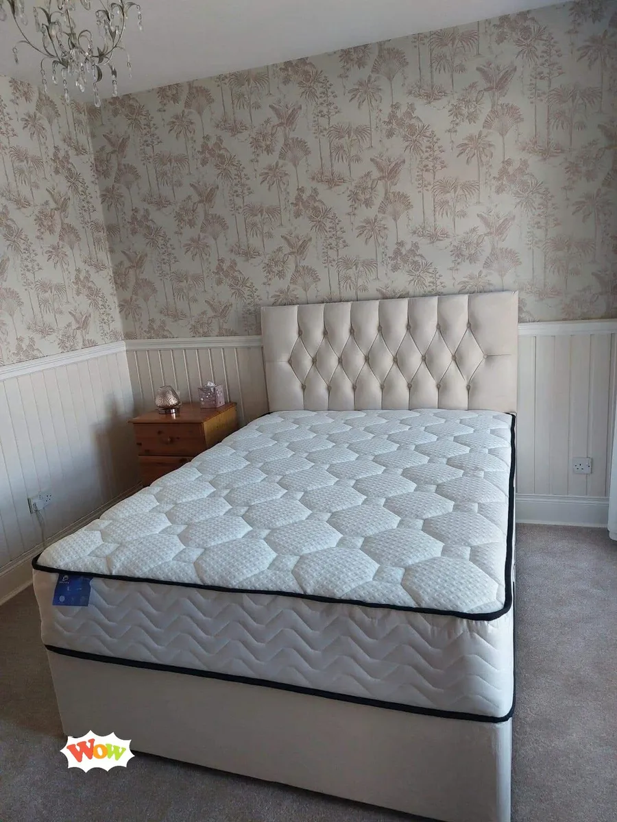 Hilton Divan Bed With Mattress
Brand new beds with - Image 4