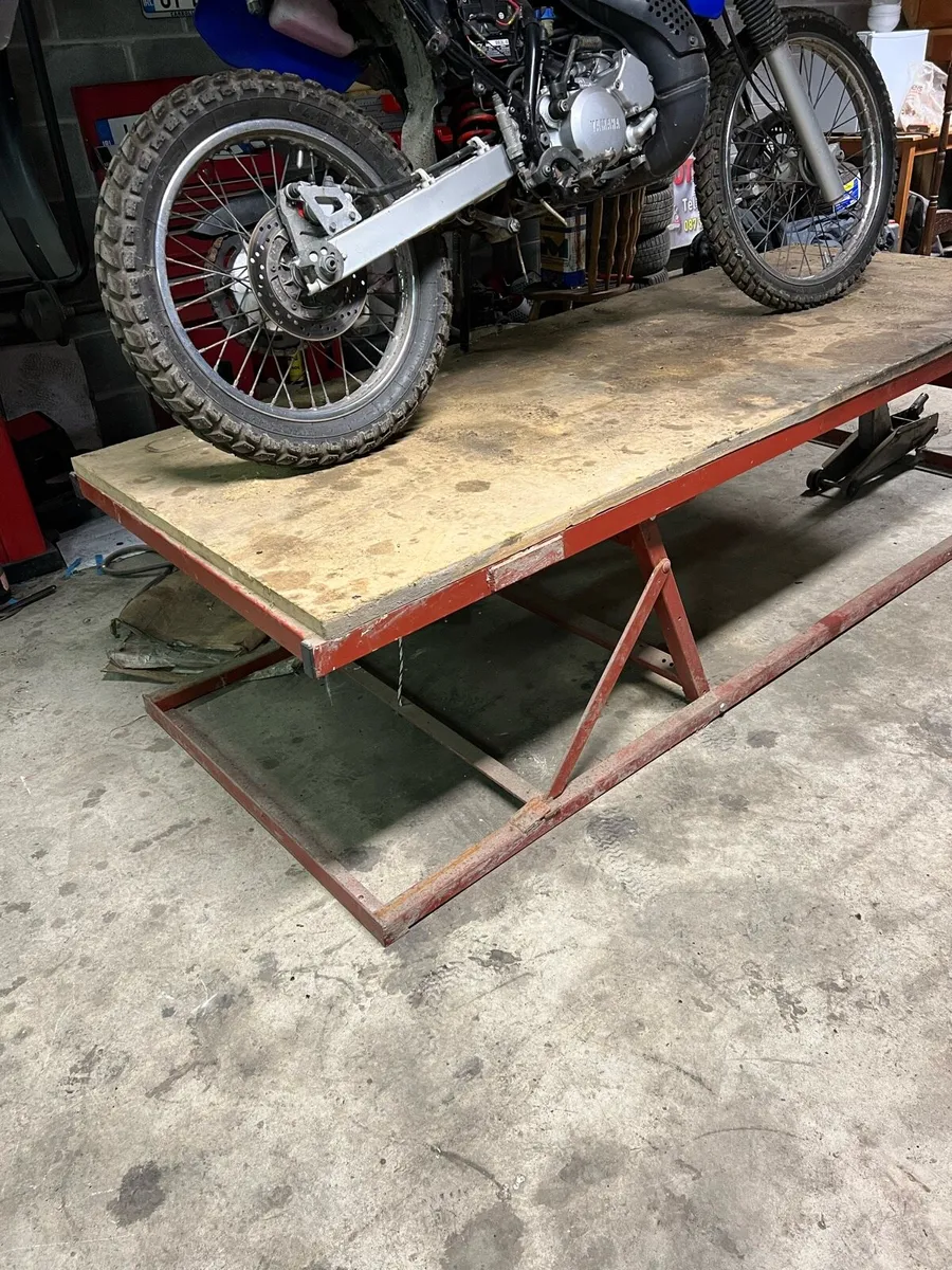 Motorcycle lift table ramp - Image 2