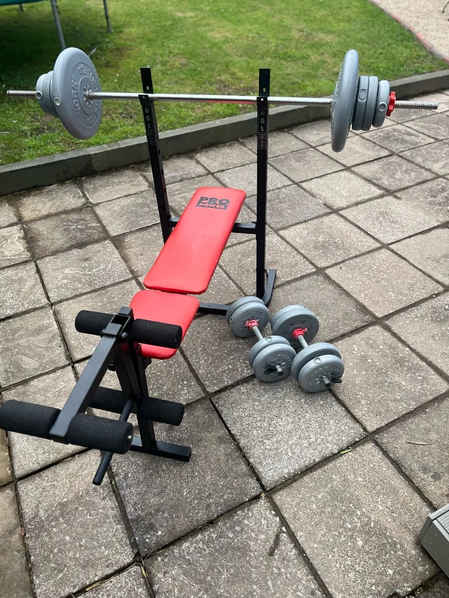 Bench & Weights set - Image 1