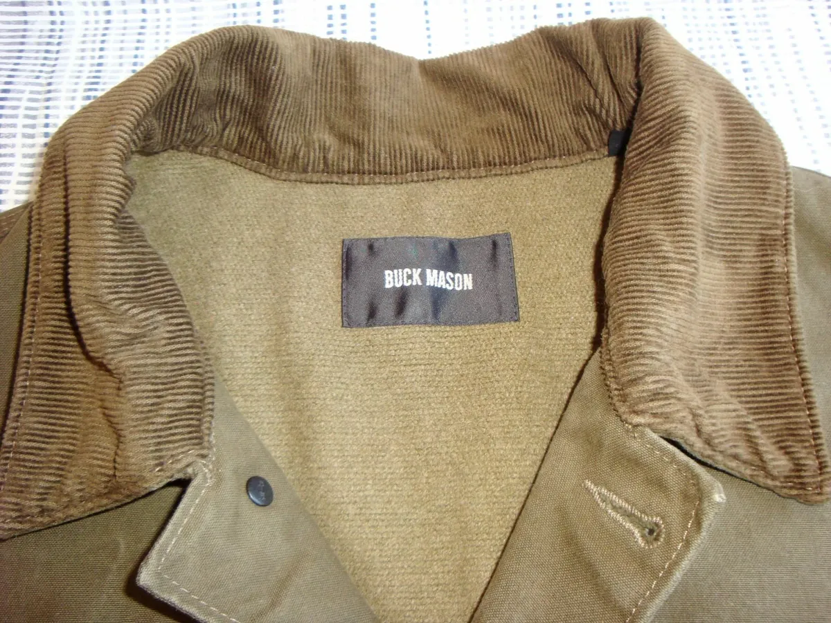 BUCK MASON canvas highland jacket XL - Image 3