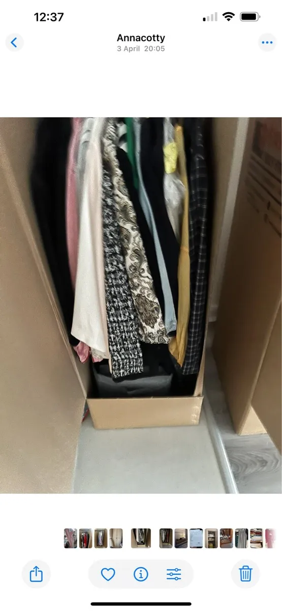 Very strong  sturdy cardboard wardrobes - Image 2