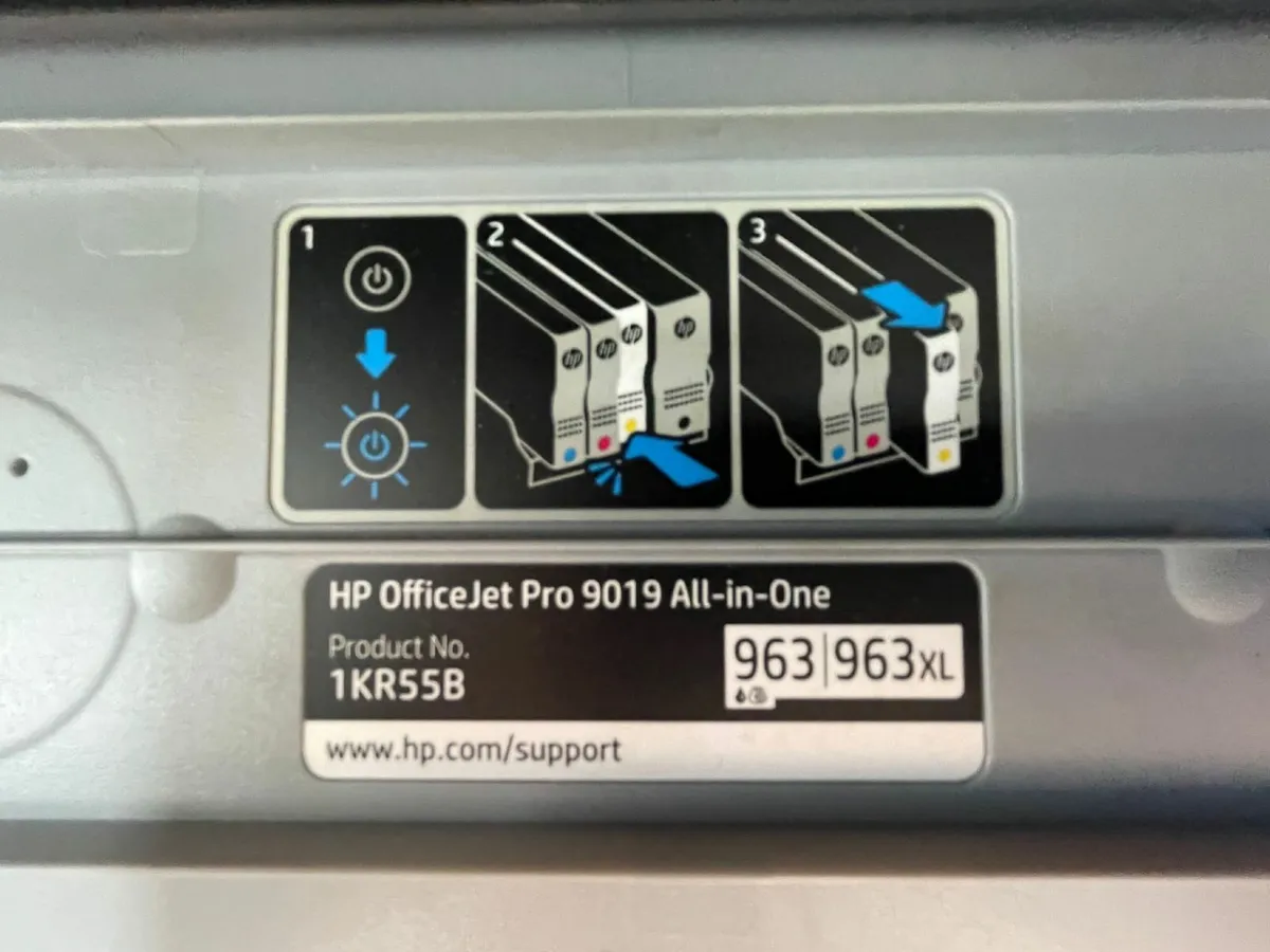 HP OfficeJet Pro 9019 - Please Read Carefully - Image 4