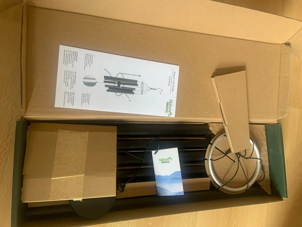 New Boxed Garden Wind Chime - Image 3