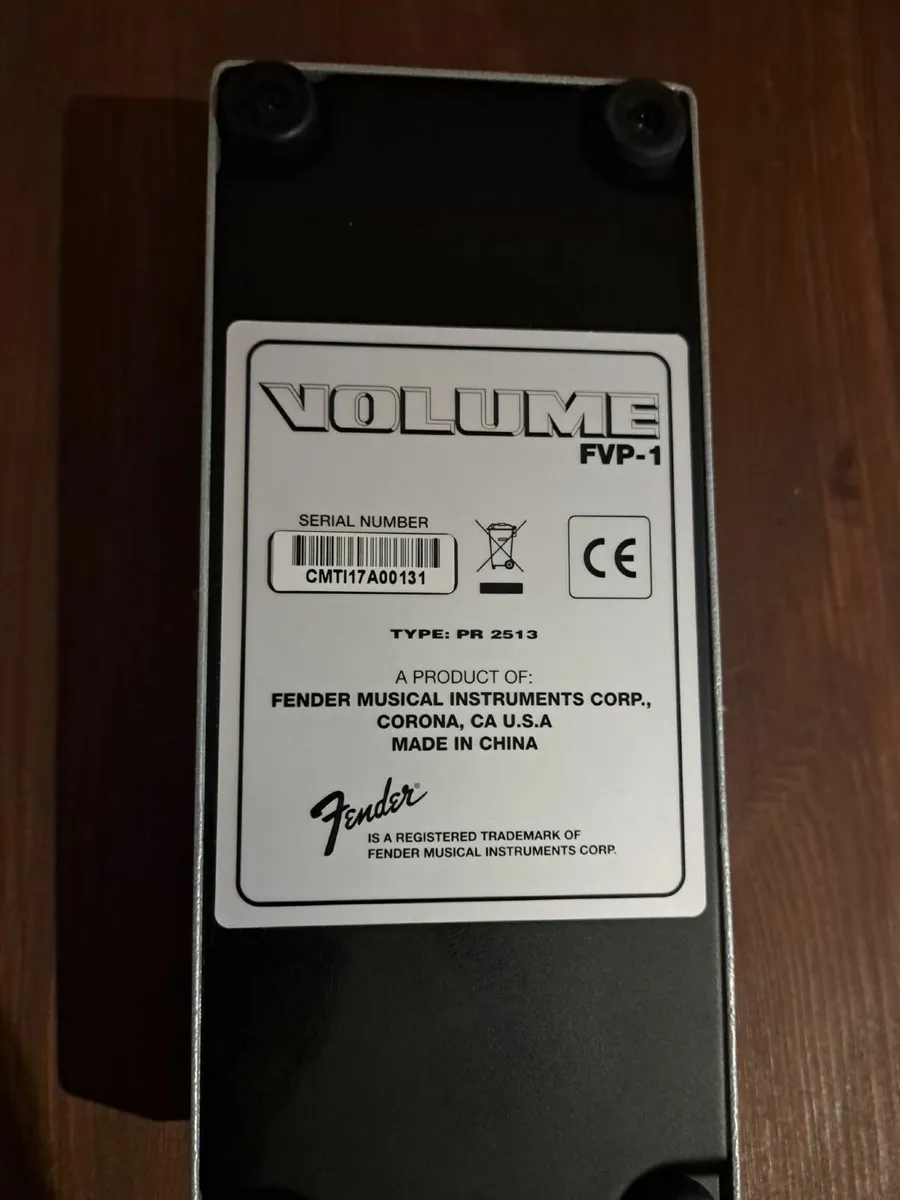 Fender Volume Pedal FP-1 - Image 2