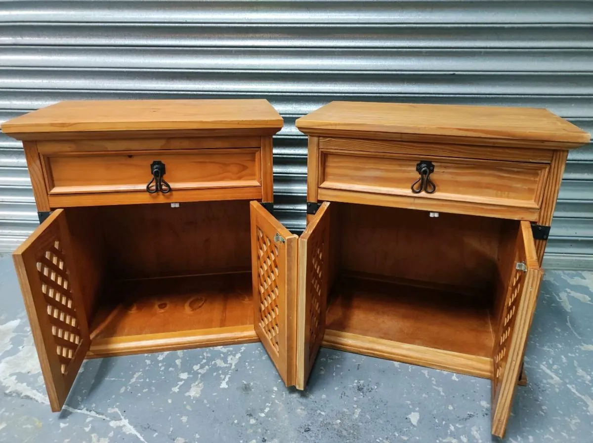 Mexican pine bedroom locker set - Image 3