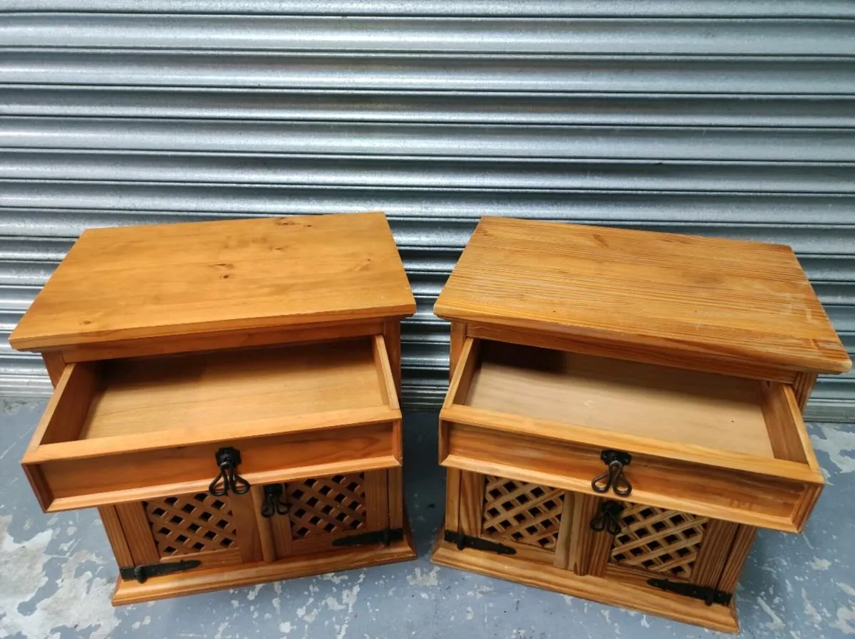 Mexican pine bedroom locker set - Image 4