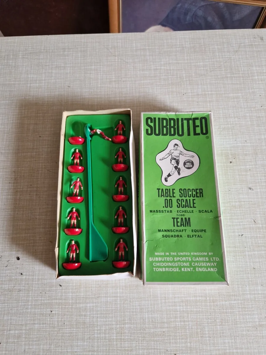 Vintage Retro 1970's Subbuteo Football Team Liverp - Image 2
