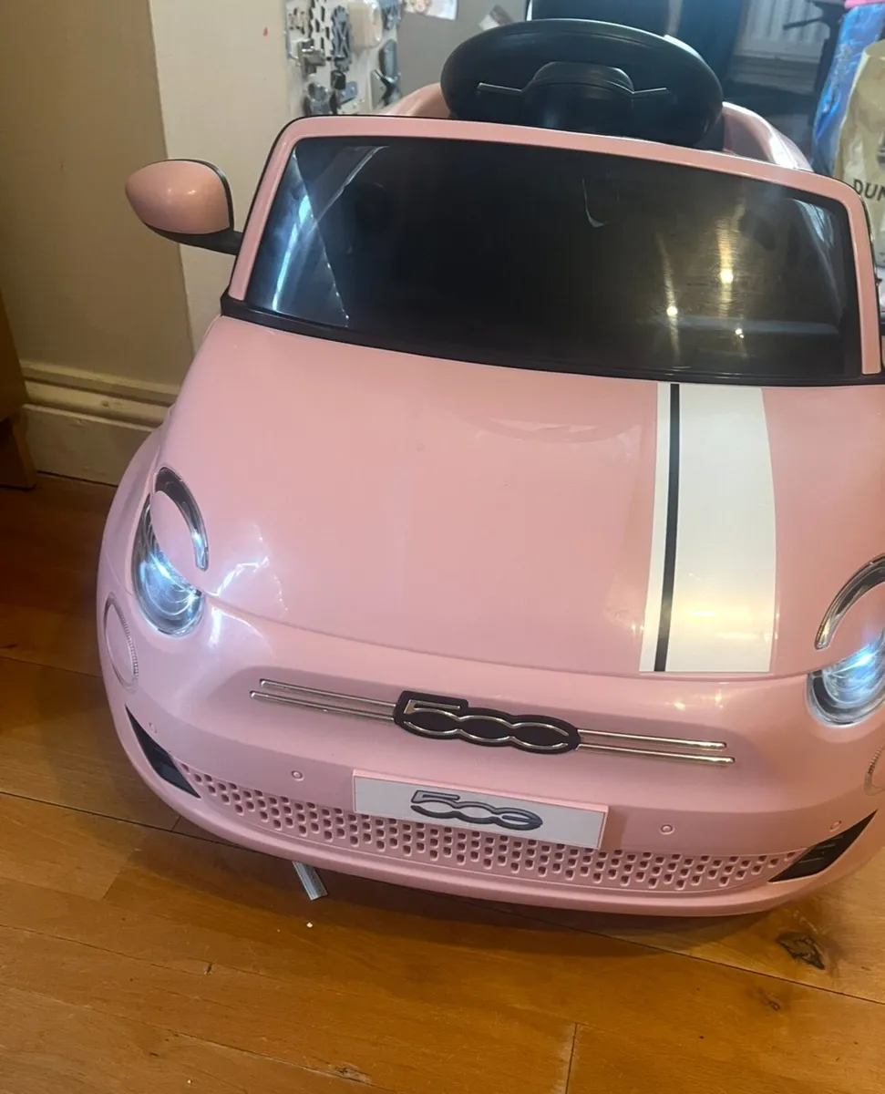 Fiat 500 kids electric car - Image 3