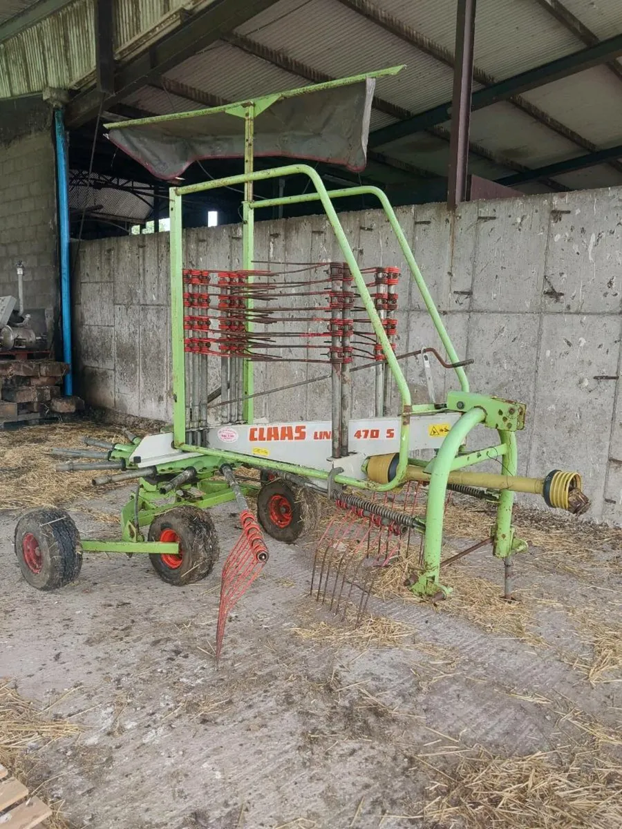 Claas 470s rake