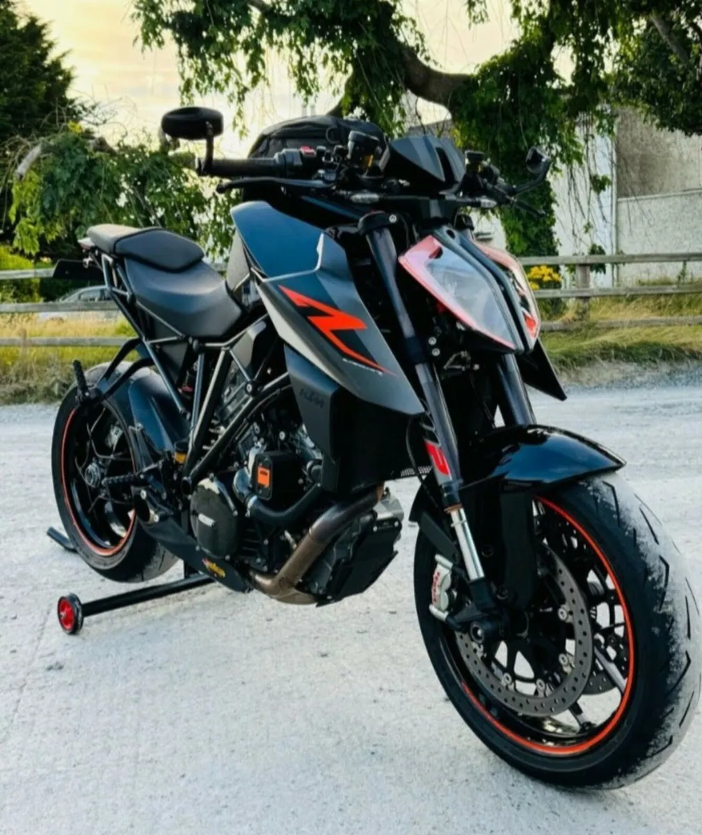 Ktm 1290 superduke exhaust/ RST tractec suit - Image 1